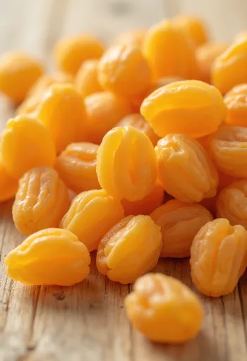 Курага в керамічній мисці зі свіжими абрикосами та медом