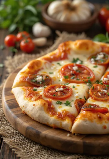 Pizza ai Pomodori Secchi з в'яленими помідорами та сиром
