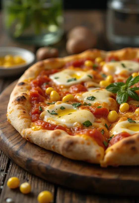 Pizza al Mais з кукурудзою та сиром