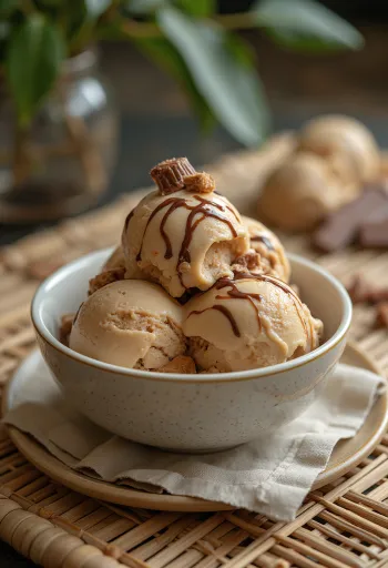 Морозиво Kinder Bueno подане