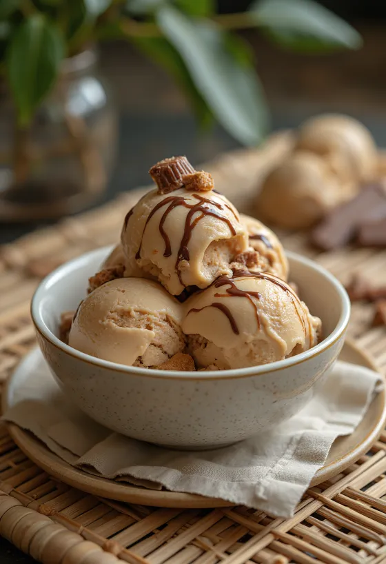 Морозиво Kinder Bueno подане
