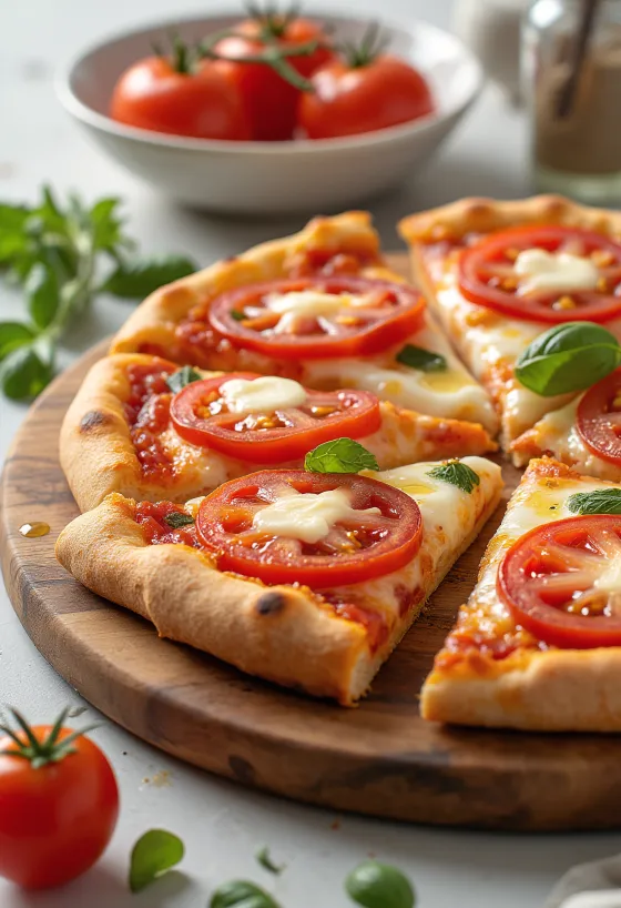 Pizza al Pomodoro Fresco зі свіжими помідорами та моцарелою