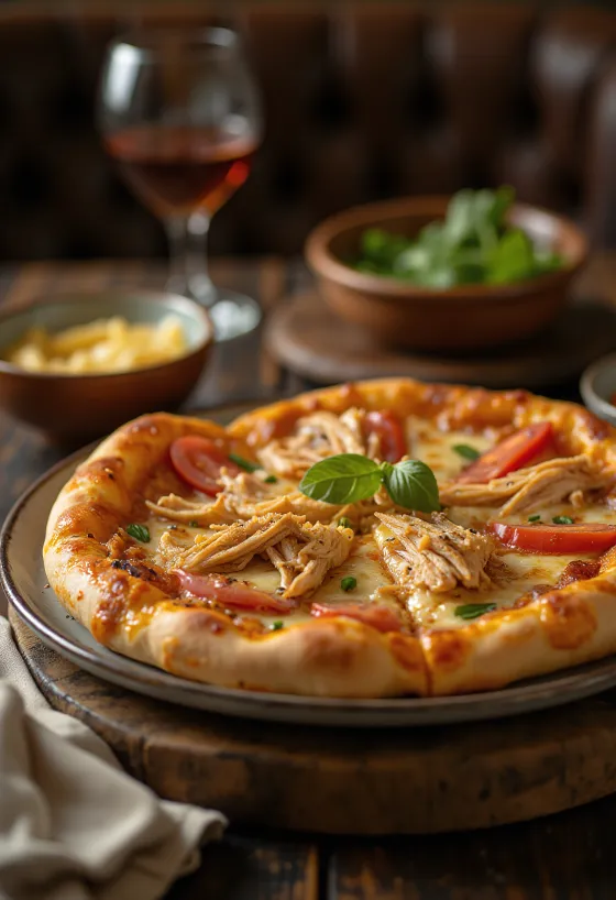 Pizza Nigérienne при подачі