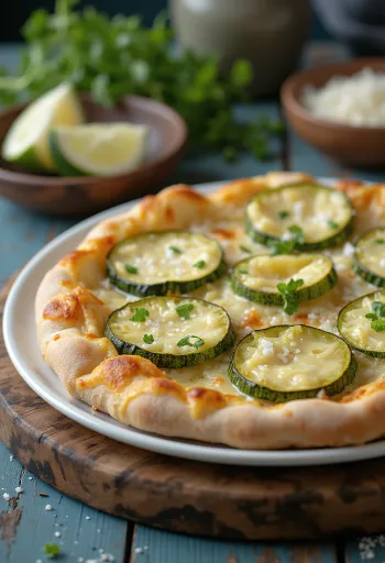 Pizza al Zucchini з цукіні та сирами