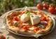 Pizza alla Burrata з кремовим сиром буррата та свіжим базиліком