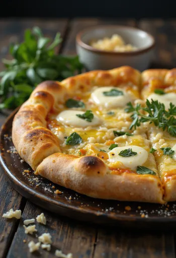 Піца all’Aglio з часником та сиром