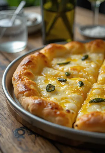 Піца all’Olio з оливковою олією Extra Virgin та свіжими травами