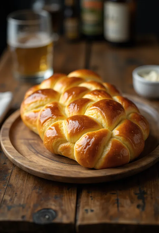 Свіжоспечений фінський солодкий хліб нісу