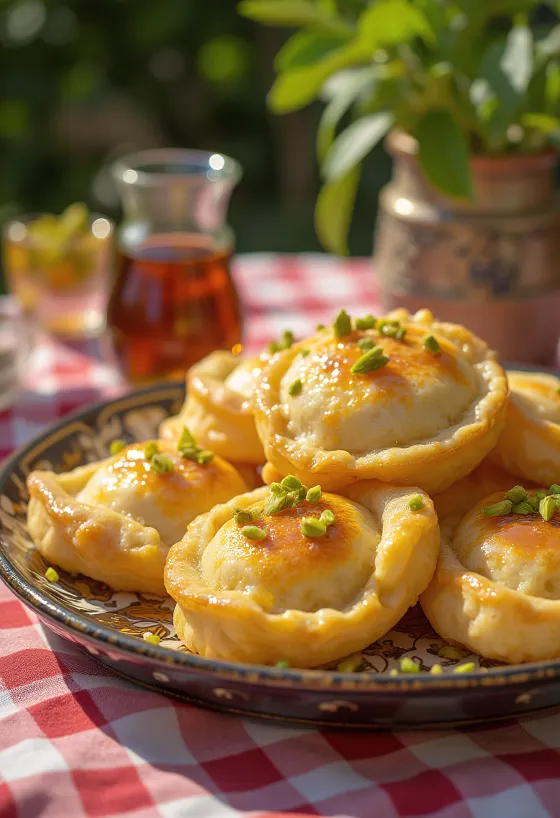 Катаєф арабські млинці з горіхами