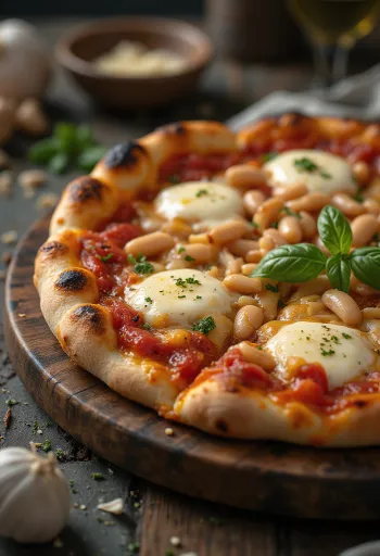 Pizza ai Fagioli з квасолею та сиром