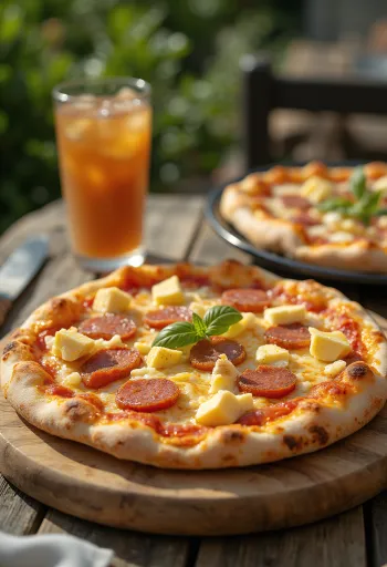Pizza Dominicana при подачі