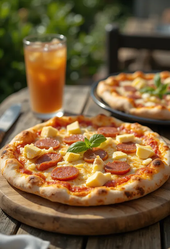 Pizza Dominicana при подачі