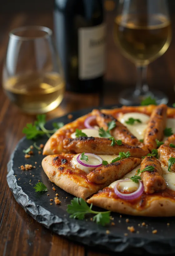 Pizza Ethiopian Style при подачі